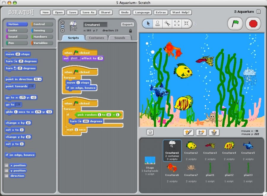 42 проекта на scratch 3