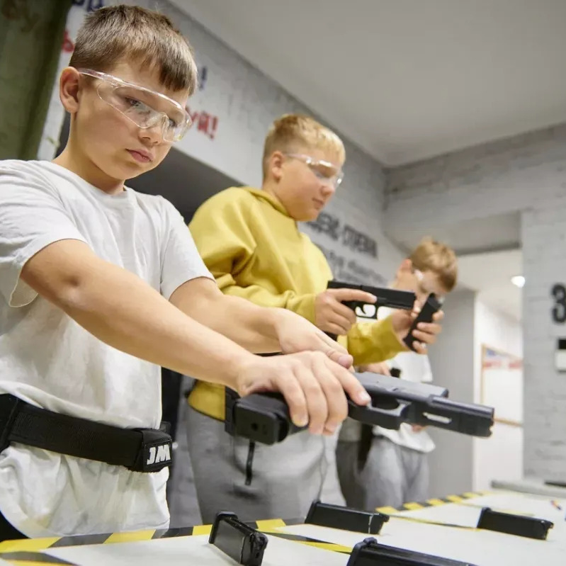 Практическая стрельба из пневматического пистолета IPSC Action Air (выходные дни)