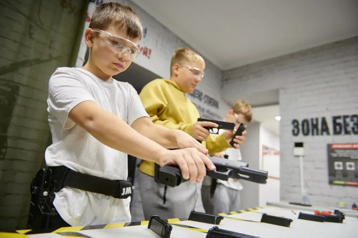 Практическая стрельба из пневматического пистолета IPSC Action Air (будние дни)