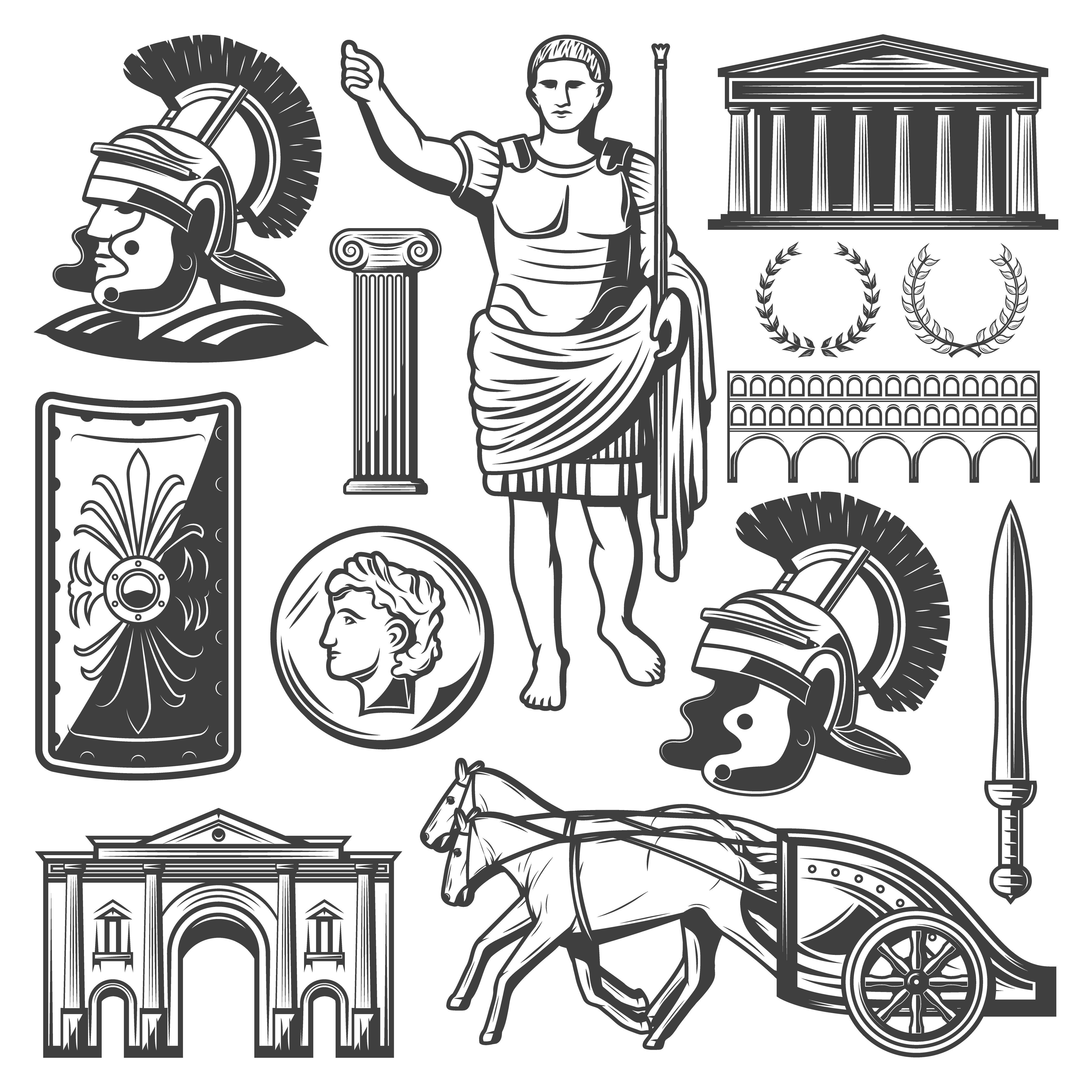 Атрибутика древнего Рима