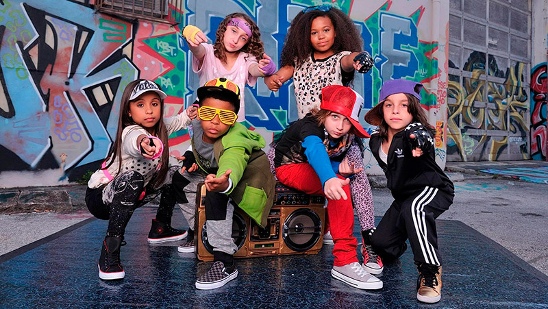 Дети в хип-хопе