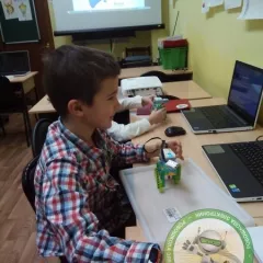 Первороботы Lego Wedo 2.0 в робошколе Электроник (ДК "Нагатино")