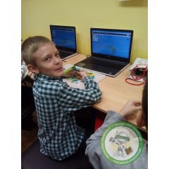 Первороботы Lego Wedo 2.0 в робошколе Электроник (ДЦ "Наши дети")