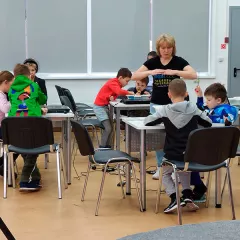 Основы робототехники WeDo в Робоцентр Полигон (Алтуфьево)