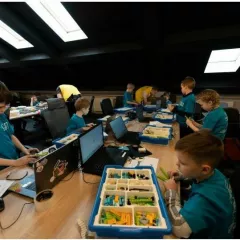 Курсы Lego WeDo в школе роботехники Cyber Class (Полежаевская)