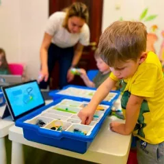 Курсы Lego Wedo 2.0 в школе Alpha-Code (Smile Fish - Багратионовская)
