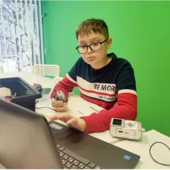 Курсы Lego Mindstorms EV3  в школе Alpha-Code (Lancman School - Университет)