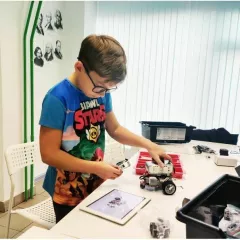 Курсы Lego Mindstorms EV3  в школе Alpha-Code (Lancman School - Бутово)