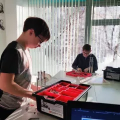 Курсы Lego Mindstorms EV3  в школе Alpha-Code (Lancman School Баррикадная)