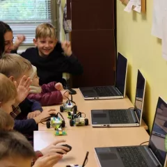 Робототехника на базе конструктора Lego Wedo 2.0 в робошколе Электроник (ДС "Синий Кот")