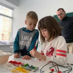 Курсы Lego Wedo 2.0 в школе Alpha-Code (Lancman School - Арбатская)