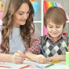 Занятие с нейропсихологом в Детской академии речи (Молодежная)