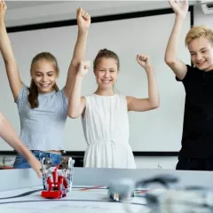 Microbit в клубе Тесла (Зеленоград)