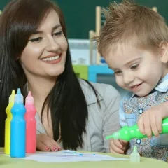 Занятие с нейропсихологом в Детской академии речи (Ховрино)