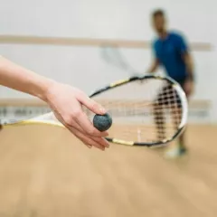 Сквош в детском клубе "City Squash" (Ленинский проспект)