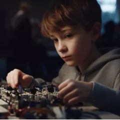 Первороботы на базе конструктора Lego Wedo 2.0 Робошкола "Электроник" (ЦСКА - ул. Ходынский бульвар, д.5)