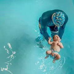 Грудничковое плавание в акваклубе STARFISH (Таганская)