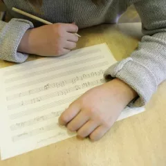 Сольфеджио в школе «Три четверти» (Новопеределкино)