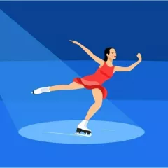 Фигурное катание в СШ "Снежные барсы" (Новокосино)
