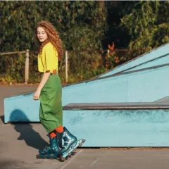 Детский слалом в школе уличных видов спорта "Legenda" (Фили)