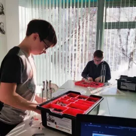 Курсы Lego Mindstorms EV3  в школе Alpha-Code (Lancman School Баррикадная)