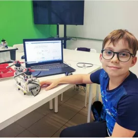 Курсы Lego Mindstorms EV3  в школе Alpha-Code (Lancman School Шелепиха)