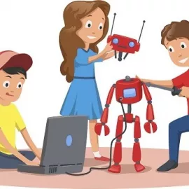 Робототехника JUNIOR в клубе Тесла (Селигерская)