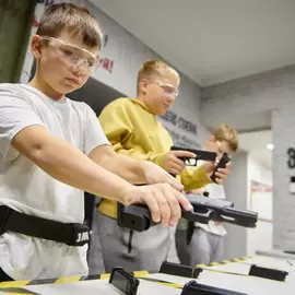 Практическая стрельба из пневматического пистолета IPSC Action Air (выходные дни)