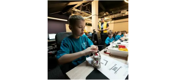 Курсы Lego WeDo в школе роботехники Cyber Class (Белорусская)