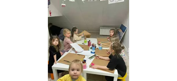 ИЗО дошколята в студии Изодом (Бауманская)