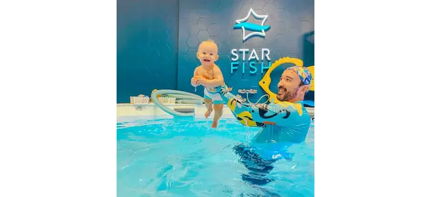 Грудничковое плавание в акваклубе STARFISH (Южное Бутово)