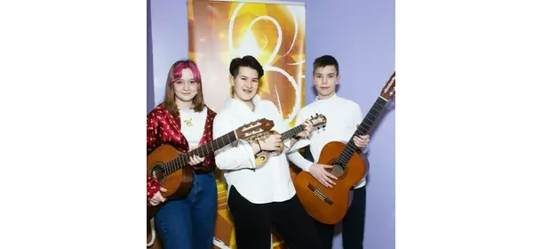 Инструментальный ансамбль в школе "Три четверти" (Новопеределкино)