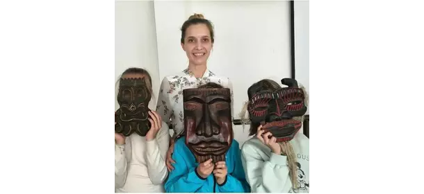 "Путешествие по цивилизациям" в клубе "Маски и Фигуры мира" (Выездной урок)