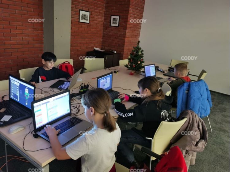 Основы программирования в Scratch в школе CODDY (Курская)